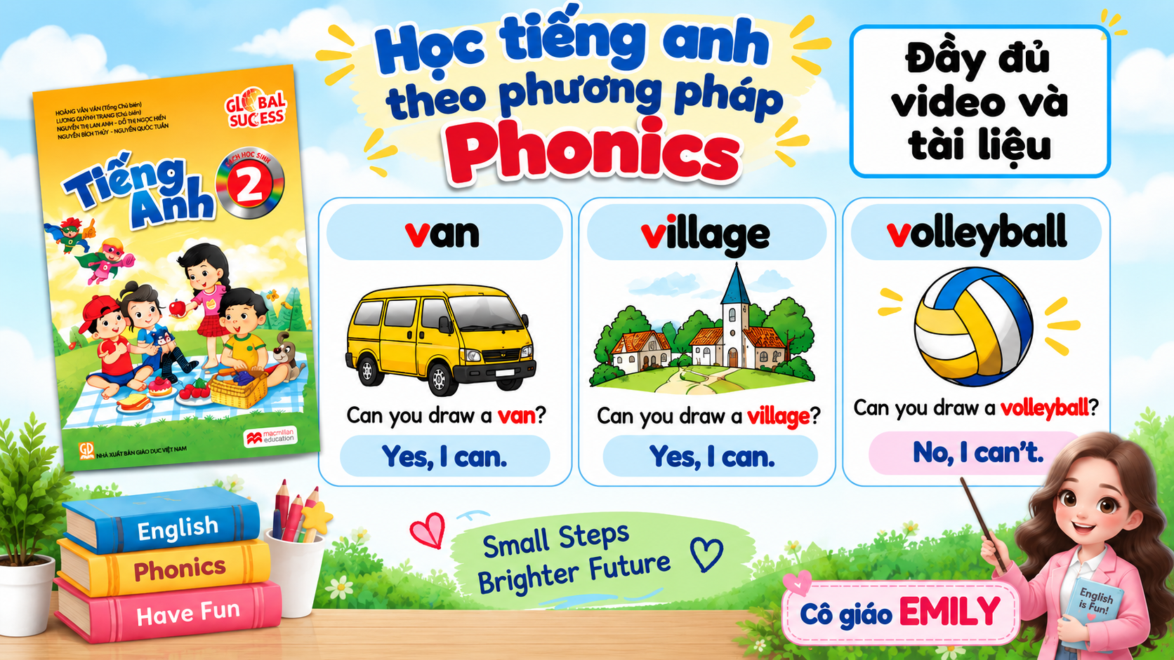 Khóa học Tiếng Anh Lớp 2